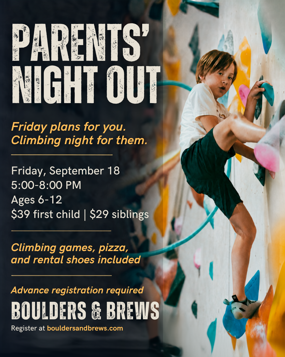 Parents' Night Out (Register Form Below)
