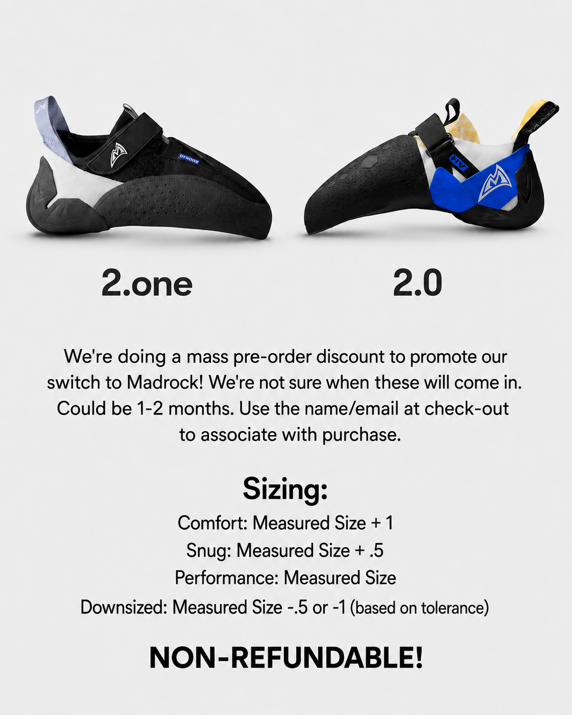 Pre-Order Madrock Drone 2.0 OR 2.1 [Non-Refundable + Pick-Up @ Gym]